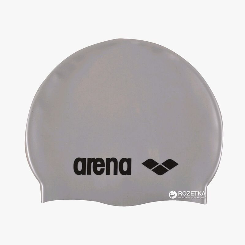 Arena Gorro Classic Silicone Junior, GRIS, hi-res image number null