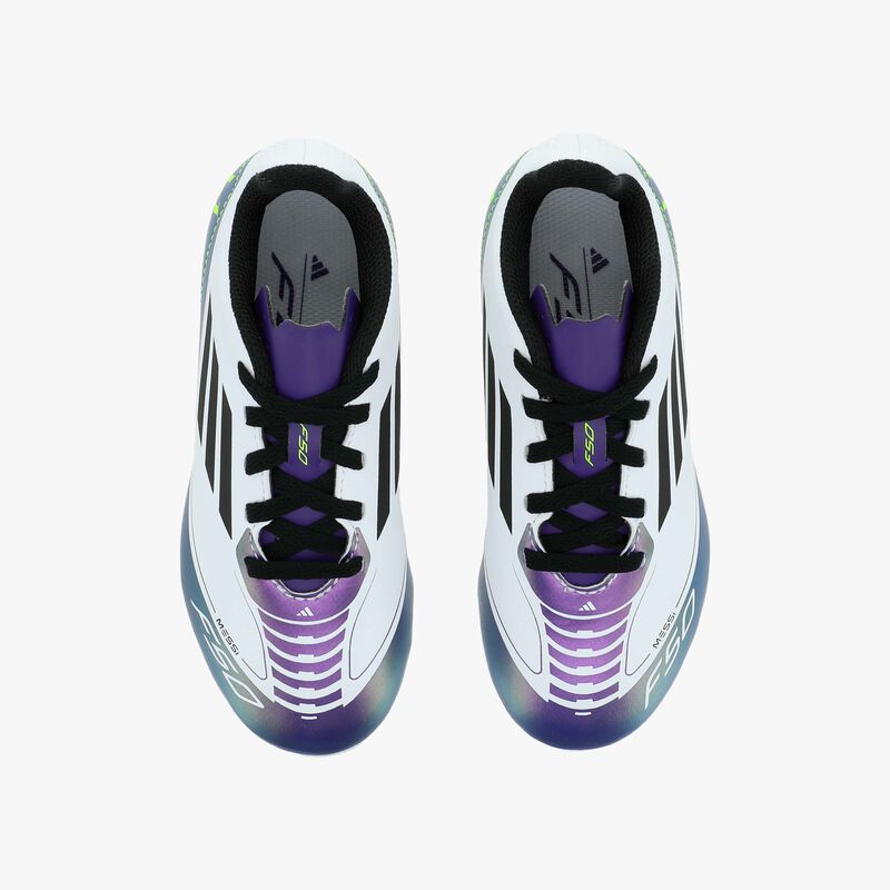 adidas Zapatillas F50 Club FXG J Messi, BLANCO, hi-res image number null