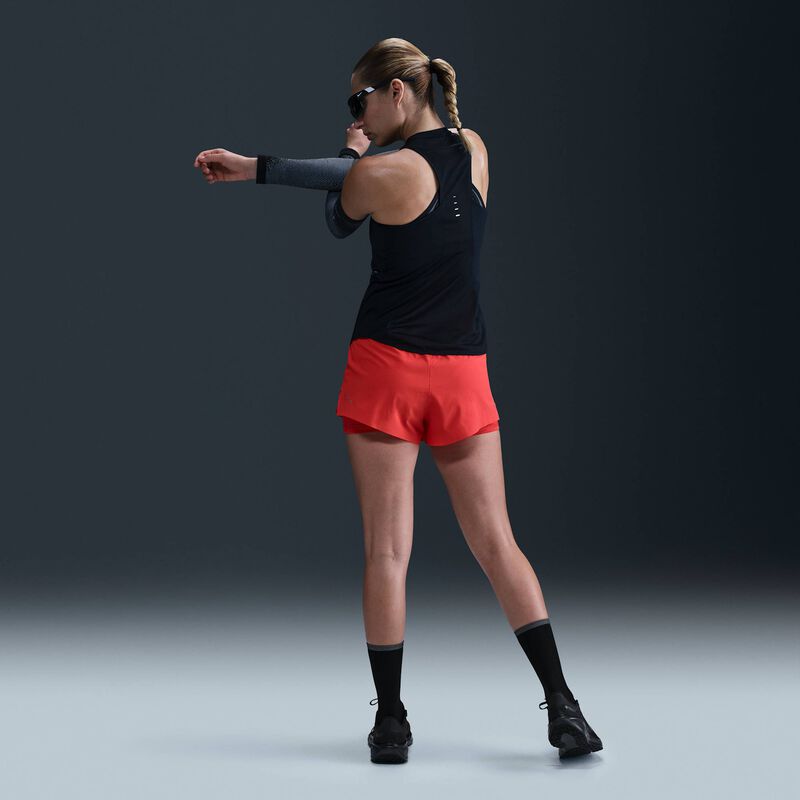 Nike Polera para correr Swift, NEGRO, hi-res image number null