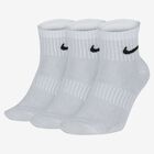 Nike Calcetines Everyday Lightweight Cortos 3 Pares, BLANCO, hi-res