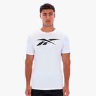 Reebok Polera Jimmy Vector, BLANCO, hi-res