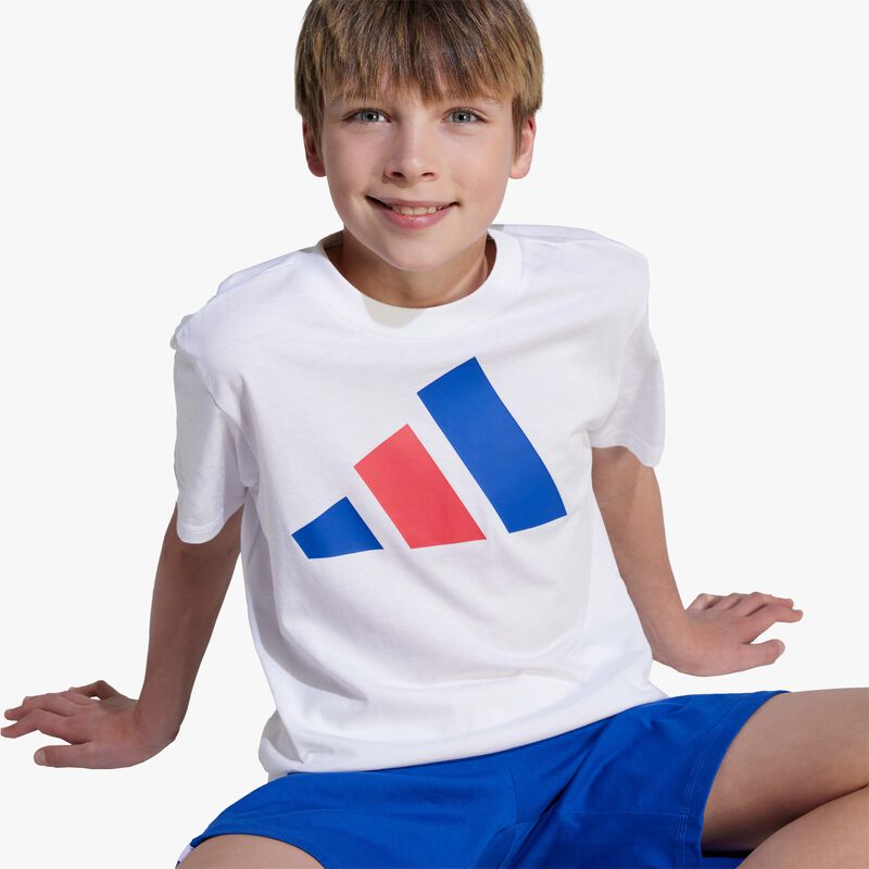 adidas Polera Essentials Ni&ntilde;os, BLANCO, hi-res image number null