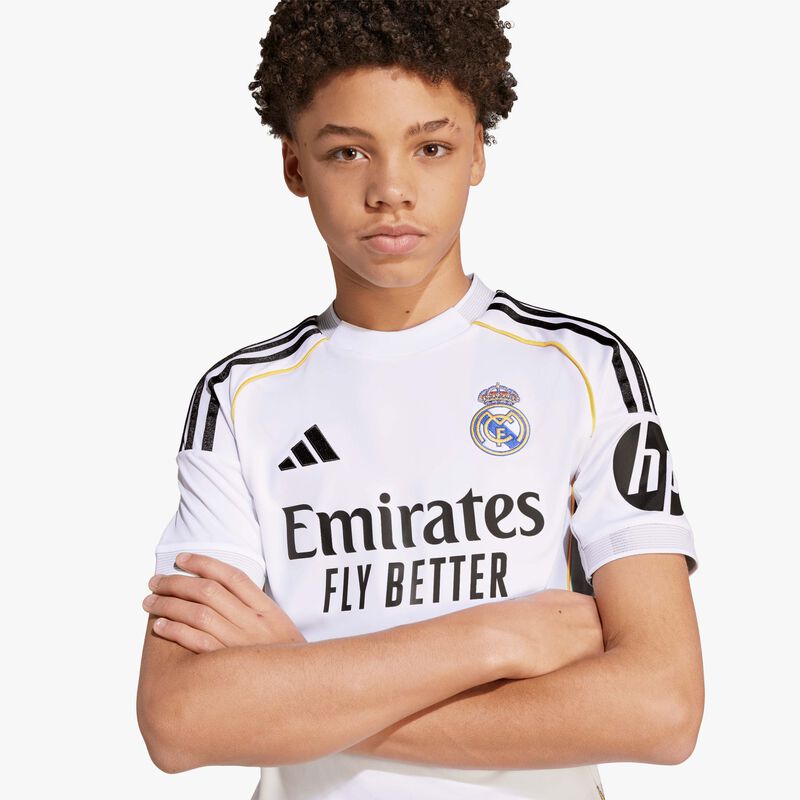 adidas Camiseta Real Madrid Visitante 25/26 Ni&ntilde;os, BLANCO, hi-res image number null