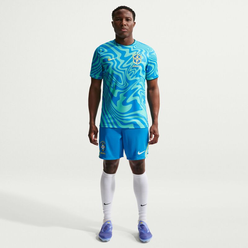 Nike Camiseta Brasil Academy Pro 2026, VERDE, hi-res image number null