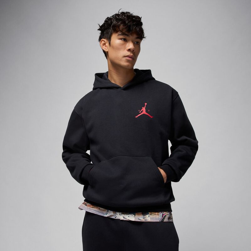 Jordan Poler&oacute;n Jumpman Fleece, NEGRO, hi-res image number null