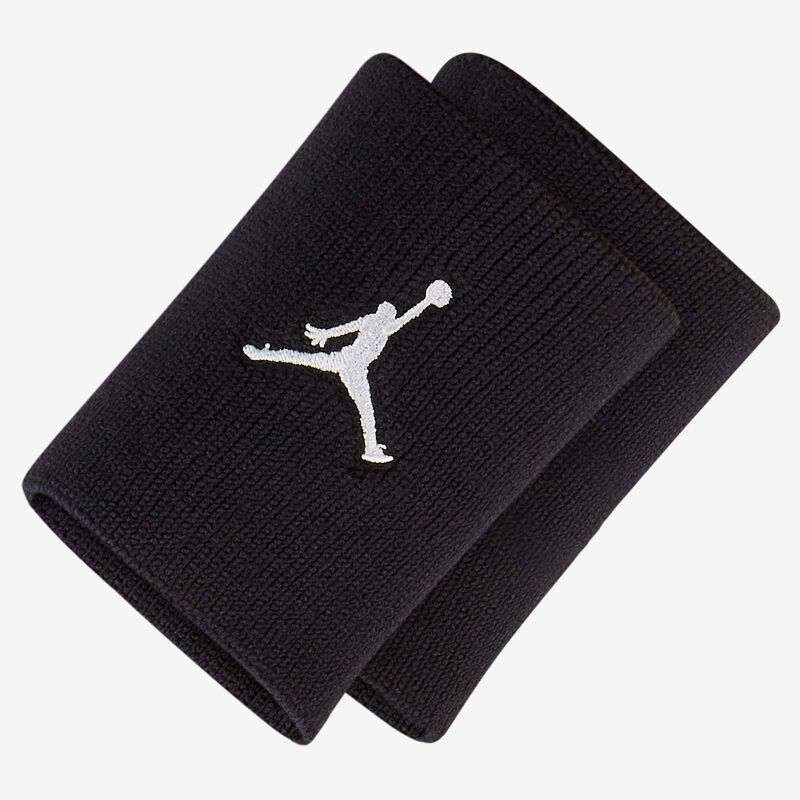 Jordan Wristbands Jumpman, NEGRO, hi-res image number null