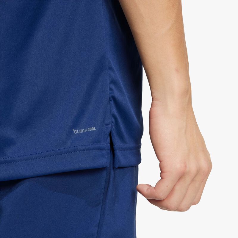 adidas Polera de Tenis Club Climacool 3 Tiras, AZUL, hi-res image number null