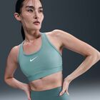 Nike Swoosh Medium Support, NEGRO, hi-res
