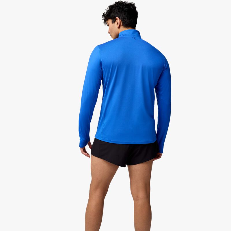 Brooks Dash 1/2 Zip 2.0, AZUL, hi-res image number null