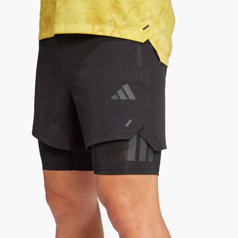 adidas Shorts Power 2 en 1, NEGRO, hi-res image number null