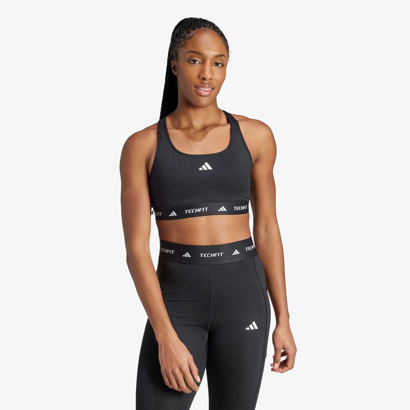 adidas Sujetador TECHFIT, NEGRO, hi-res image number null