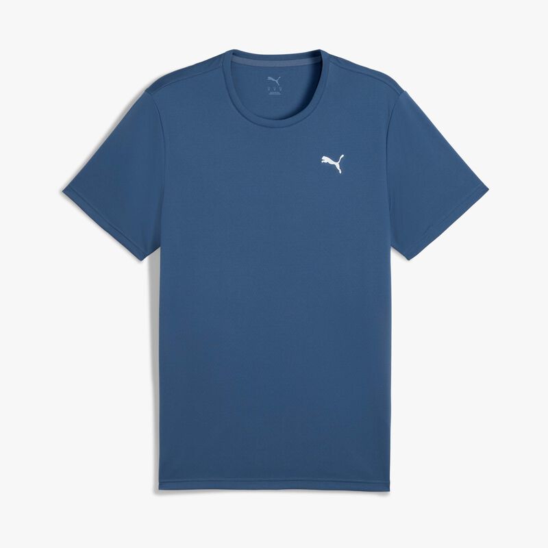 Puma Polera TAD Essentials Texture, AZUL, hi-res image number null