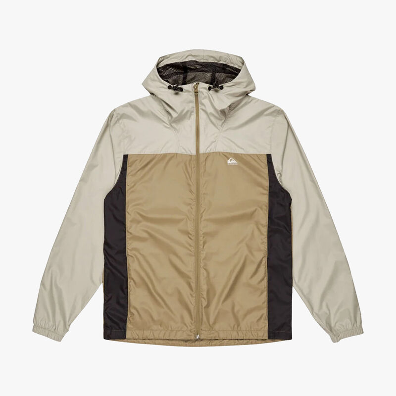Quiksilver Chaqueta Overcast Windbreaker, VERDE, hi-res image number null
