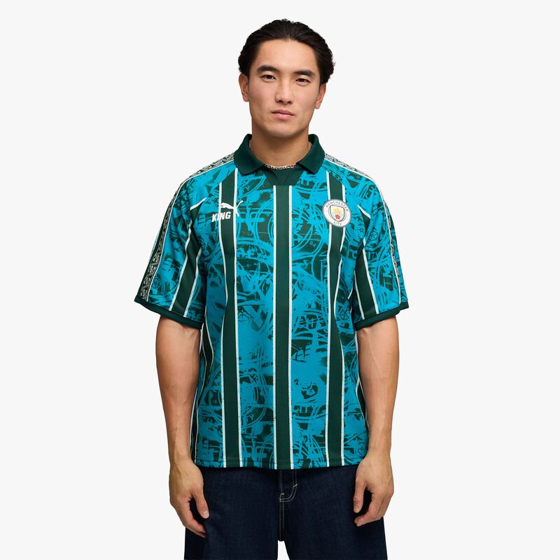 Puma Camiseta Manchester City King Retro, AZUL, hi-res image number null