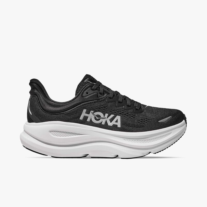 Hoka One One Zapatillas Bondi 9, NEGRO, hi-res image number null