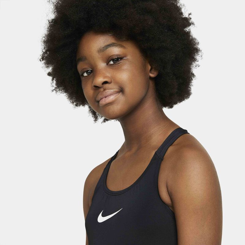 Nike Traje de Nataci&oacute;n Racerback, NEGRO, hi-res image number null