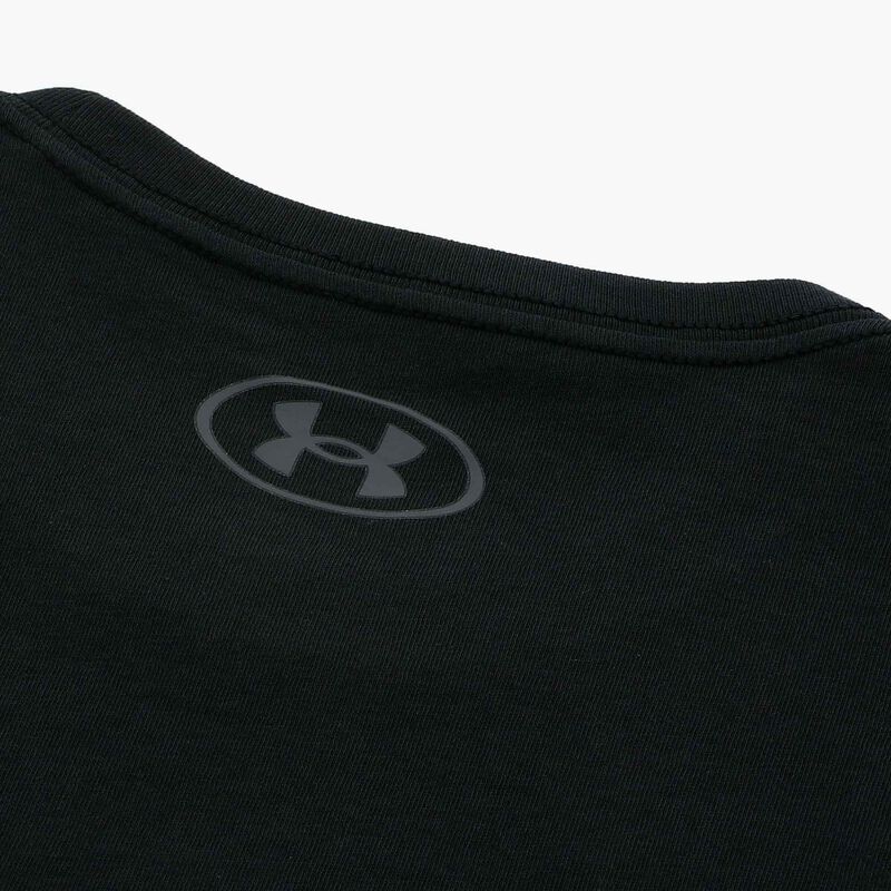 Under Armour Polera Left Chest Logo, NEGRO, hi-res image number null