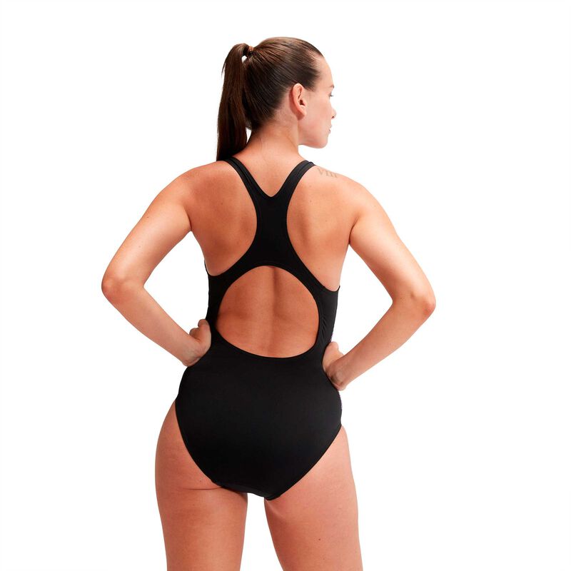 Speedo Traje de Ba&ntilde;o Digital  Printed Medalist, NEGRO, hi-res image number null