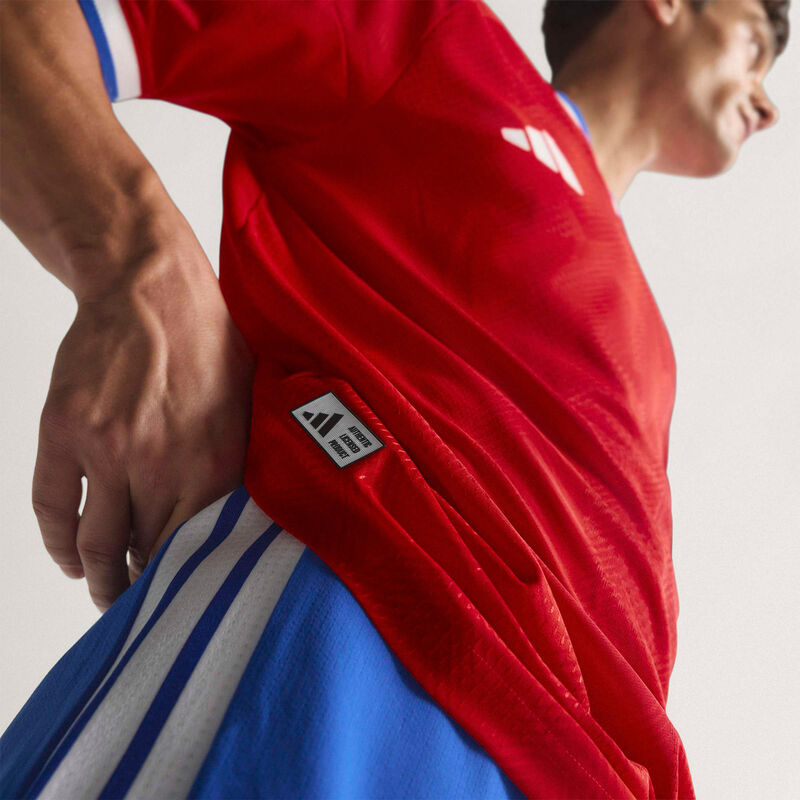 adidas Camiseta Local Selección Chilena 26 Versión Jugador, ROJO, hi-res image number null