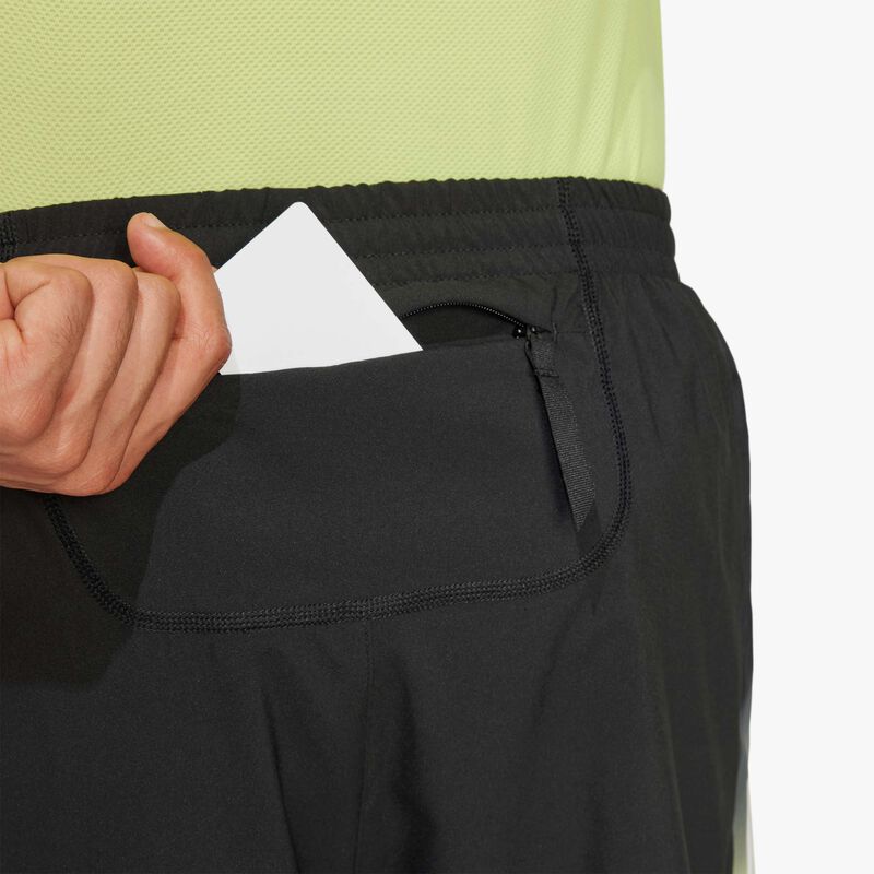 adidas Shorts Own the Run CLIMACOOL Colorblock, NEGRO, hi-res image number null