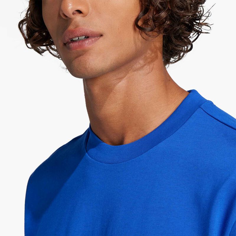 adidas Polera Essentials Small Logo, AZUL, hi-res image number null