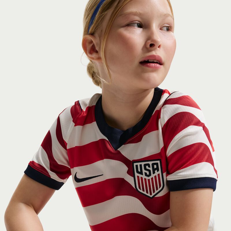 Nike Camiseta USA Stadium Local 2026 Ni&ntilde;o, BLANCO, hi-res image number null