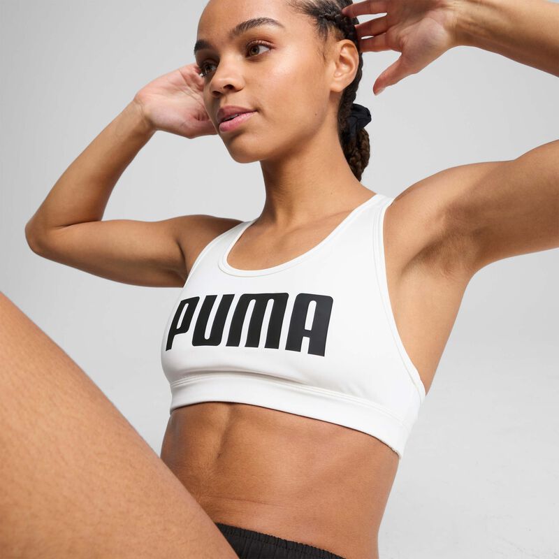 Puma Bra deportivo 4KEEPS, BLANCO, hi-res image number null