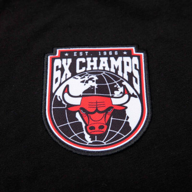 NBA Polera Two Seam Bulls, NEGRO, hi-res image number null