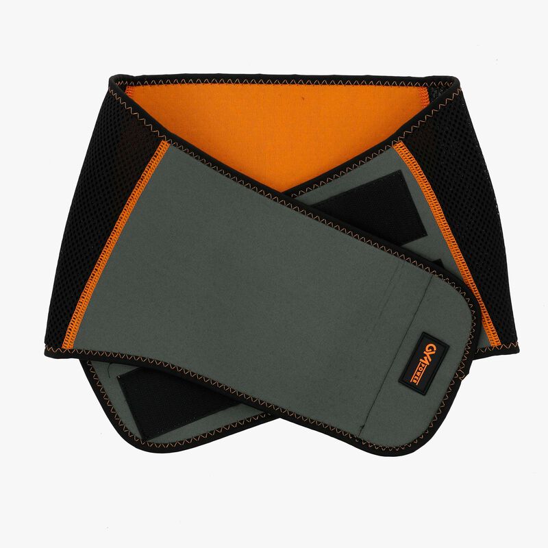 Gym Power Waist Support, GRIS, hi-res image number null