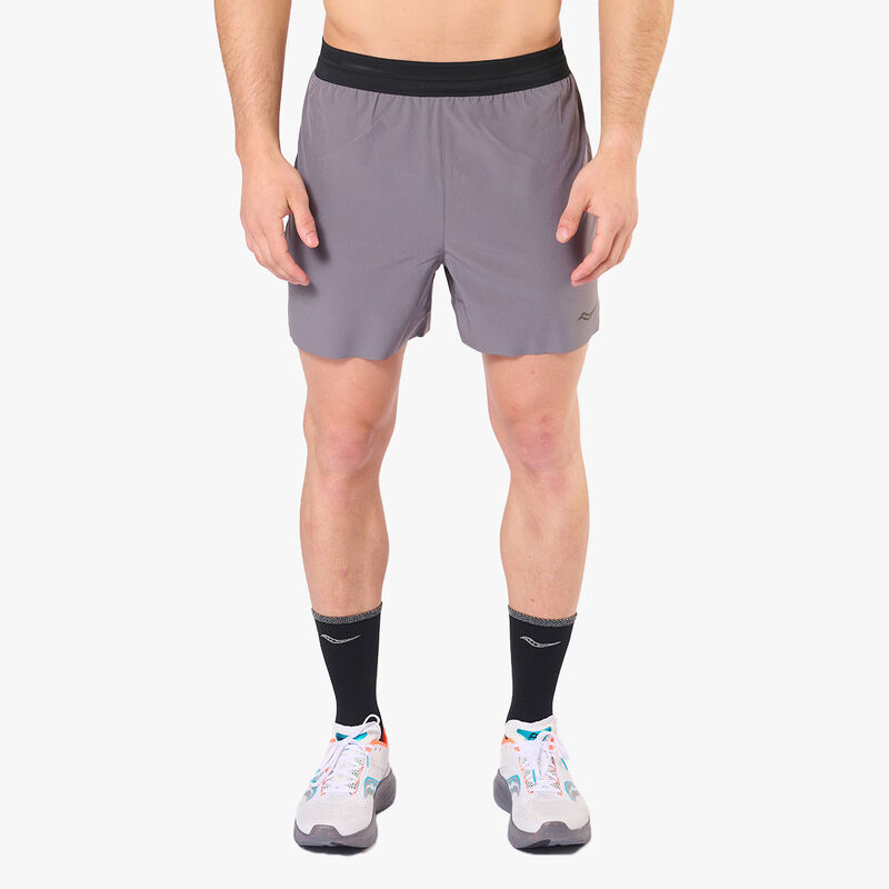 Saucony Shorts Kinvara 5, GRIS, hi-res image number null