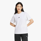 adidas Polera Essentials Logo Peque&ntilde;o Algod&oacute;n, BLANCO, hi-res