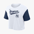 MLB Script Crop Bronx, BLANCO, hi-res