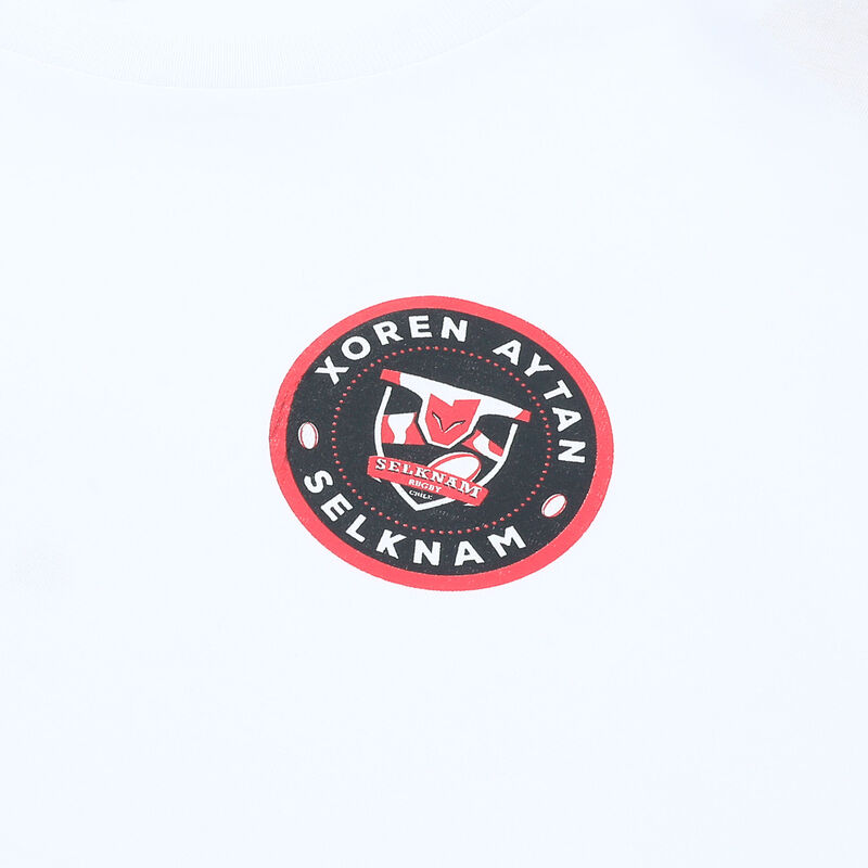 Polera Hincha Selknam Rugby, BLANCO, hi-res image number null