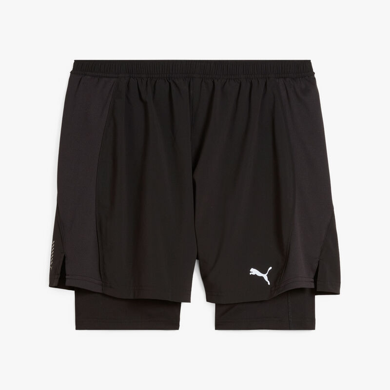 Puma Shorts de Running 2 en 1 VELOCITY, NEGRO, hi-res image number null