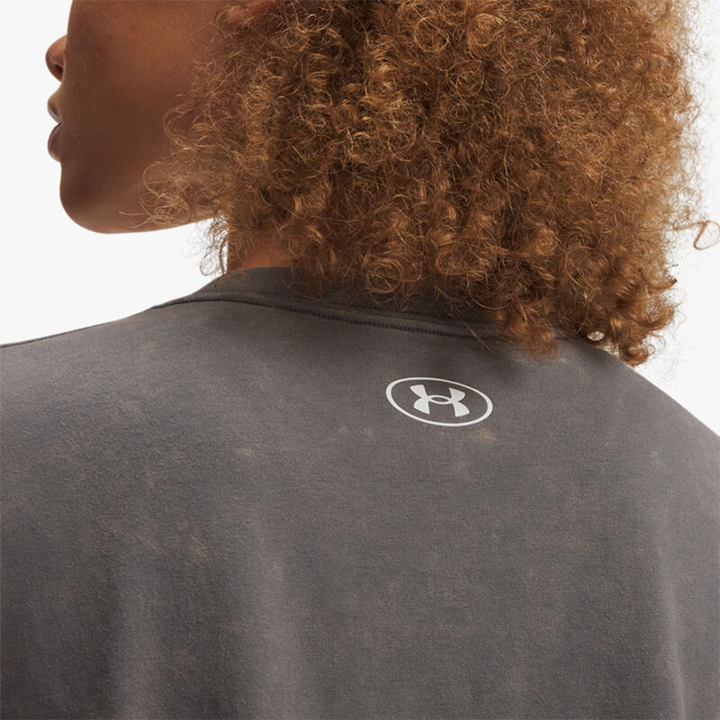 Under Armour Polera Rival Boxy Wash, VERDE, hi-res image number null