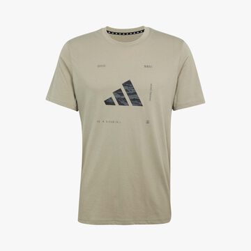 adidas Polera Climacool Training Camo Logo Graphic