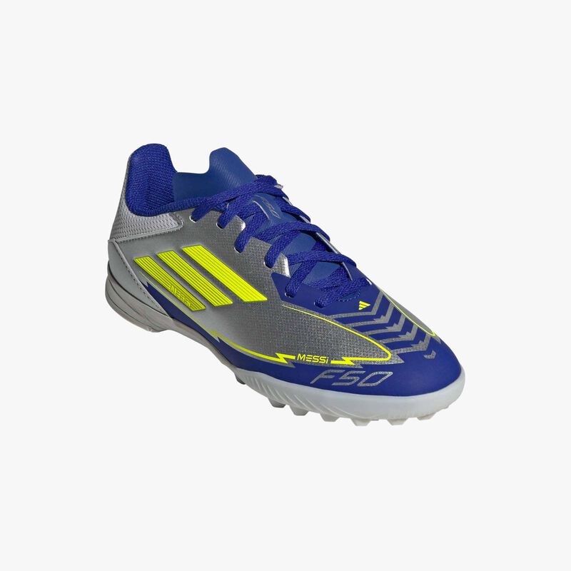 adidas Zapatillas F50 League Messi Pasto sint&eacute;tico Ni&ntilde;os, AZUL, hi-res image number null