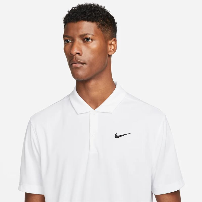 NikeCourt Polera de tenis Dri-FIT, BLANCO, hi-res image number null