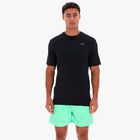 Reebok Polera Manga Corta Running, NEGRO, hi-res