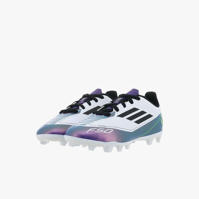 adidas Zapatillas F50 Club FXG J Messi, BLANCO, hi-res image number null