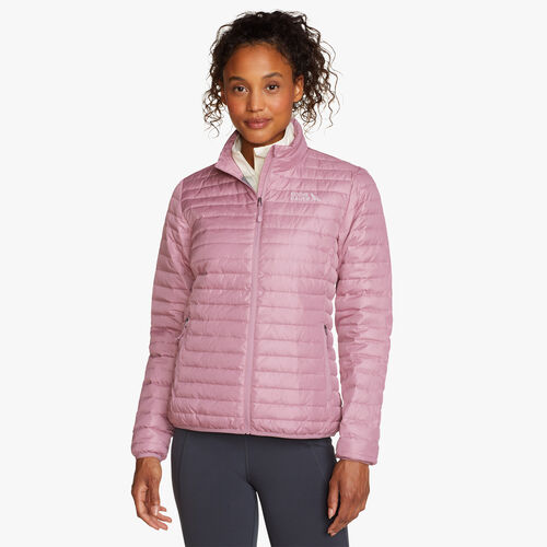 EDDIE BAUER MICROLIGHT DOWN JACKET CHAQUETAS SENDERISMO MUJER