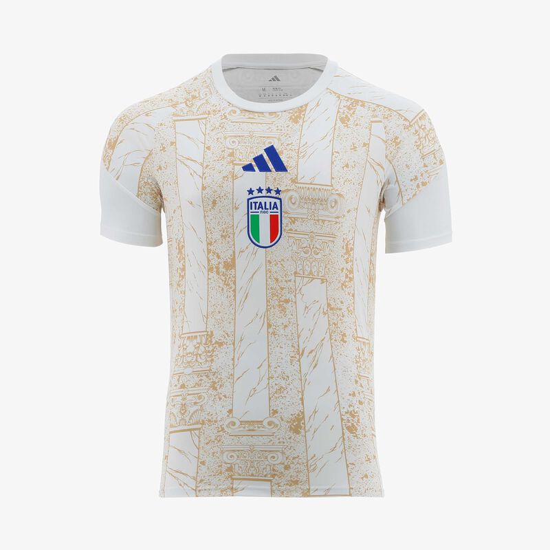 adidas Camiseta Prepartido Local Italia 26, BLANCO, hi-res image number null