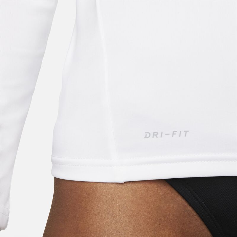 Nike Polera Essential Swim Hydroguard, BLANCO, hi-res image number null
