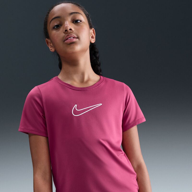 Nike Polera One Fitted, ROJO, hi-res image number null