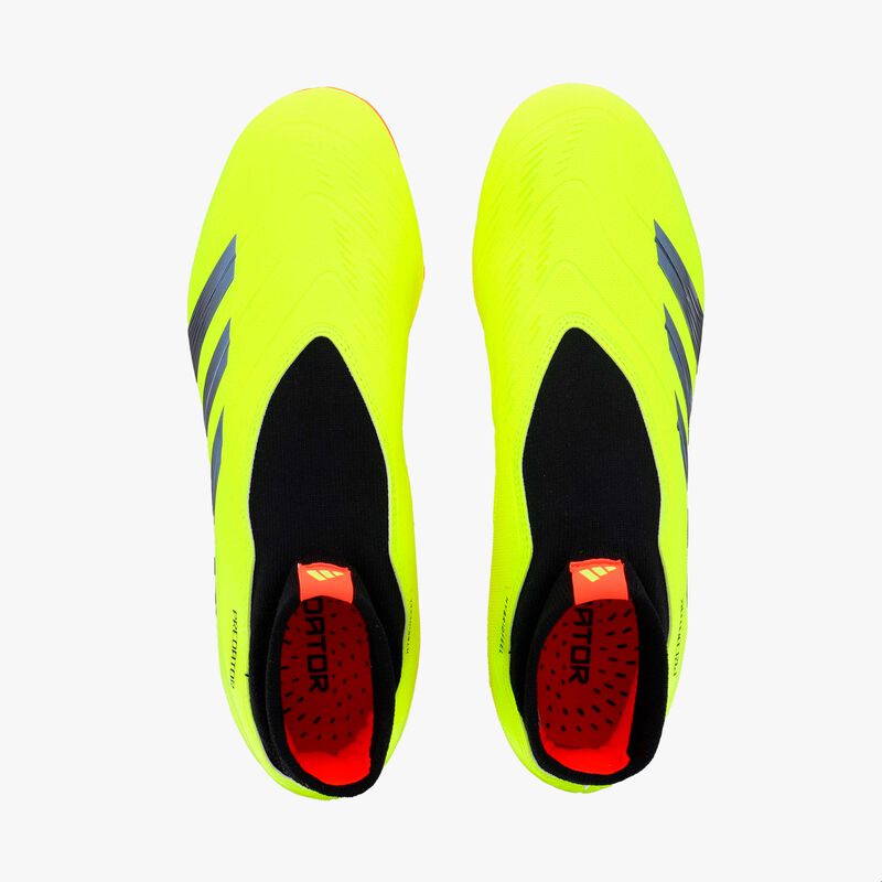 adidas Zapatillas de F&uacute;tbol Predator League Laceless Terreno Firme, AMARILLO, hi-res image number null
