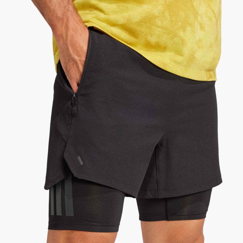 adidas Shorts Power 2 en 1, NEGRO, hi-res image number null