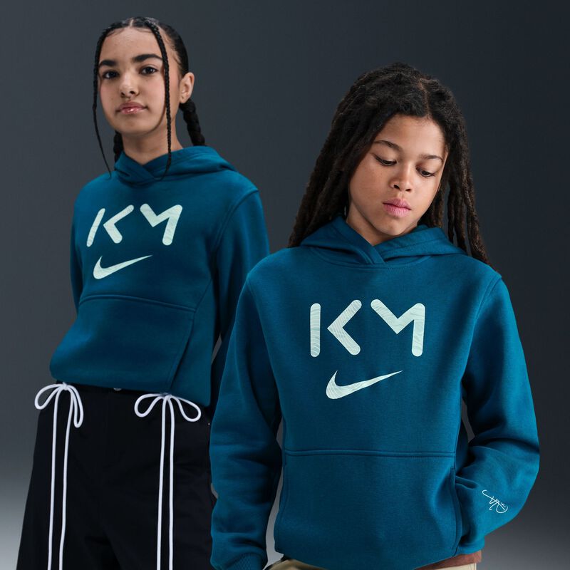 Nike Polerón Kylian Mbappé Club Fleece, VERDE, hi-res image number null