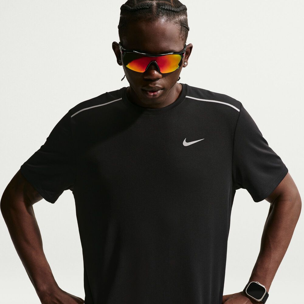 Nike Polera Miler Poleras manga corta correr hombre