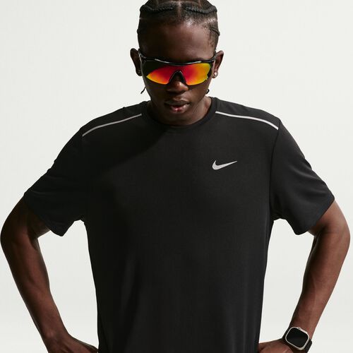 NIKE POLERA MILER POLERAS MANGA CORTA CORRER HOMBRE