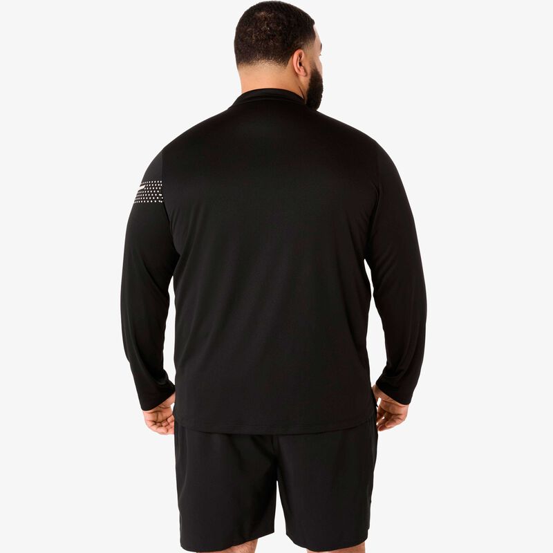 Asics Polera Icon 1/2 Zip, NEGRO, hi-res image number null